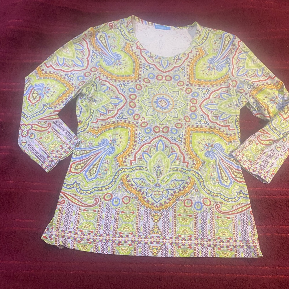 J Mclaughlin Signature Tee Size Large - image 1